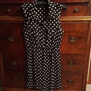 Forever 21 sheer polka dot dress *